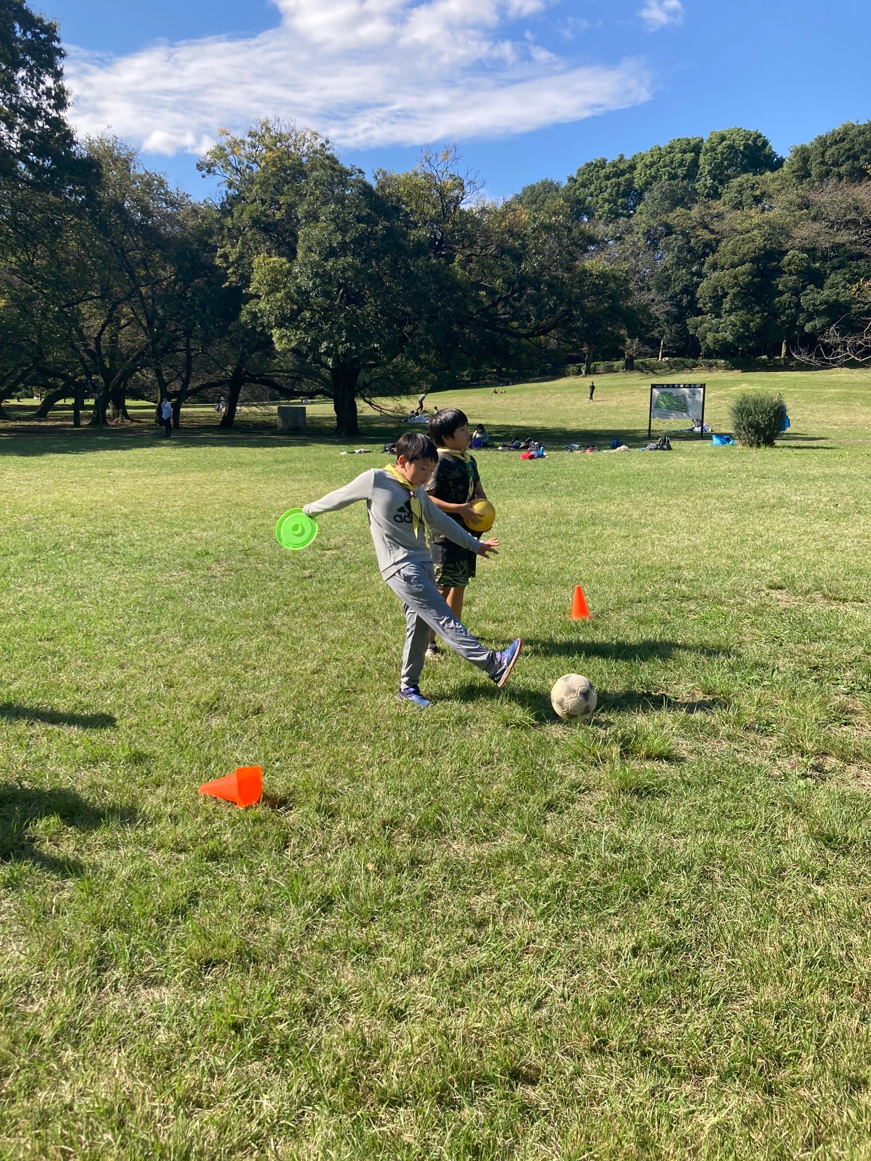 【カブ】隊集会（公園ハイク・ピクニック）